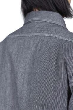 Jean Cord Work Shirt - Black -Lemaire Shop Sugar Cane Jean Cord Work Shirt Black SC25511 119 noe 06 m