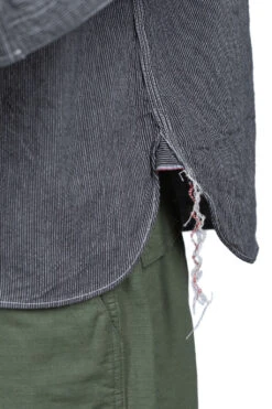 Jean Cord Work Shirt - Black -Lemaire Shop Sugar Cane Jean Cord Work Shirt Black SC25511 119 noe 07 m