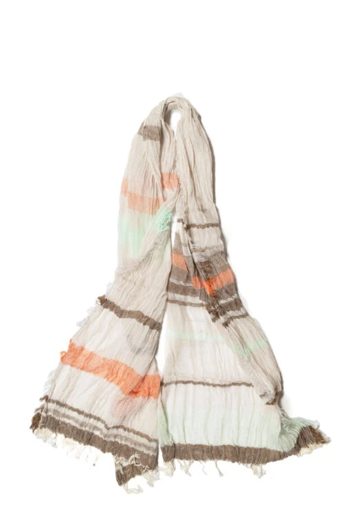 Cotton Scarf - Medium -Lemaire Shop Tamaki Niime Cotton Scarf Medium 115861 01