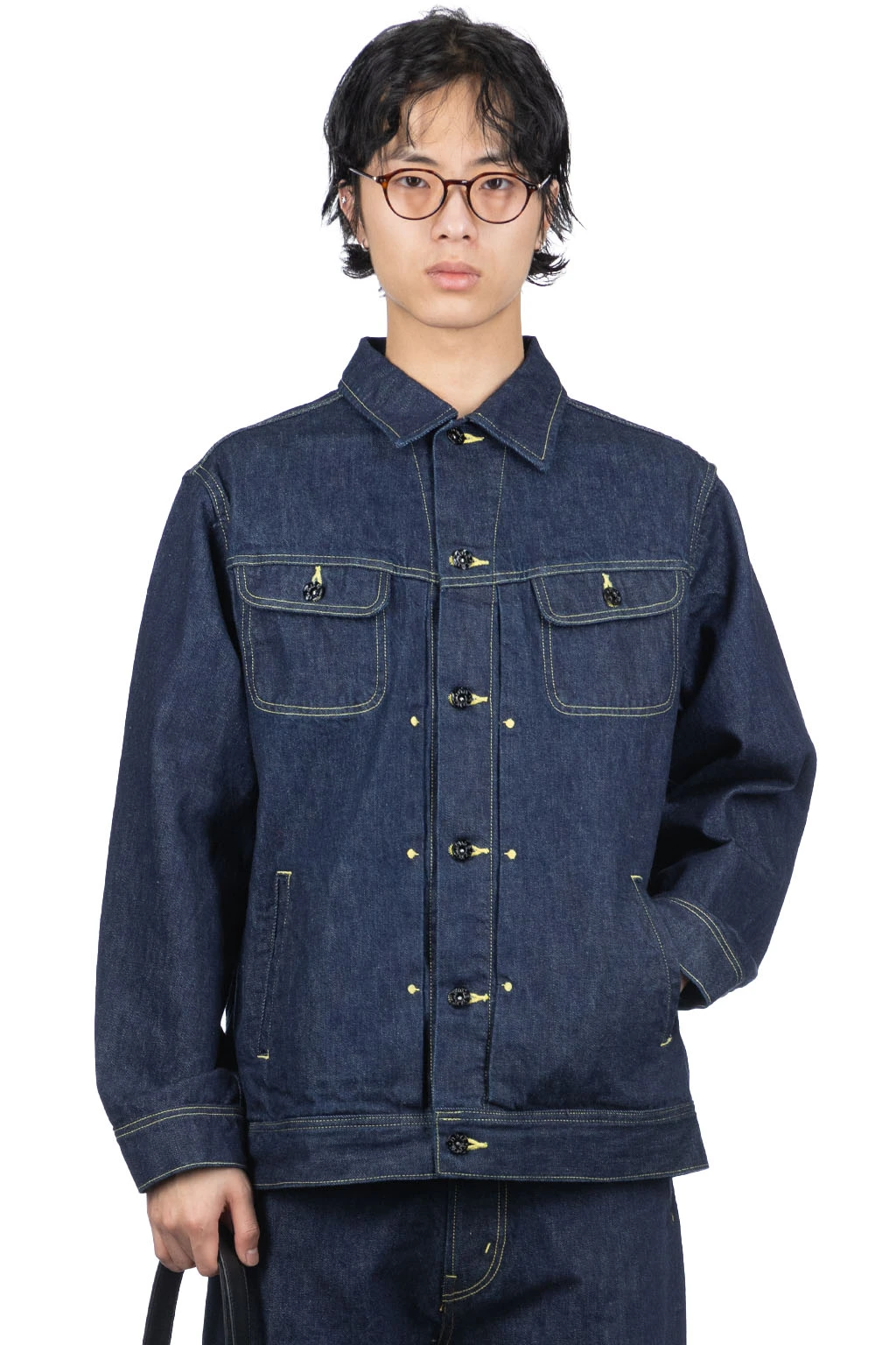 12.75oz Refined Denim Jean Jacket - Indigo 1 12.75oz Refined Denim Jean Jacket - Indigo