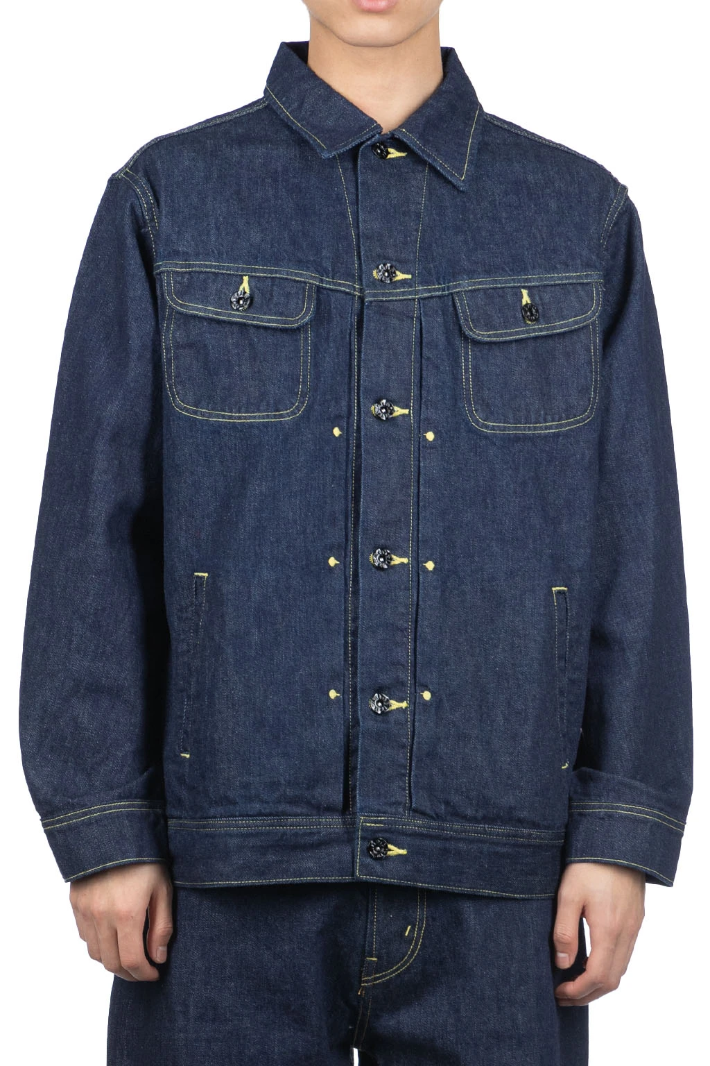 12.75oz Refined Denim Jean Jacket - Indigo 2 12.75oz Refined Denim Jean Jacket - Indigo - Image 2