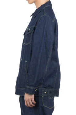 12.75oz Refined Denim Jean Jacket - Indigo 10 12.75oz Refined Denim Jean Jacket - Indigo -Lemaire Shop Tigre Brocante 1275oz Refined Denim Jean Jacket Indigo JK 21 TB165 03