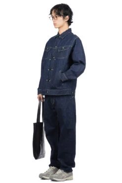 12.75oz Refined Denim Jean Jacket - Indigo 14 12.75oz Refined Denim Jean Jacket - Indigo -Lemaire Shop Tigre Brocante 1275oz Refined Denim Jean Jacket Indigo JK 21 TB165 08