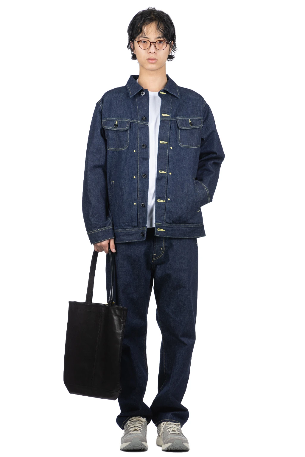 12.75oz Refined Denim Jean Jacket - Indigo 8 12.75oz Refined Denim Jean Jacket - Indigo - Image 8