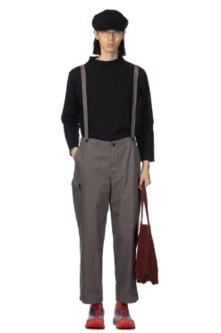 Zimbabwe Suspender Cargo Pants - Grey