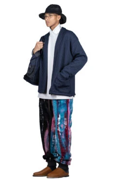 Climbing Pants - Blue Mixed -Lemaire Shop tss Climbing Pants Blue Mixed TT47KP05 24 07