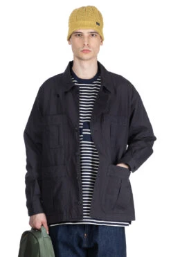 Military Shirt Jacket - Dark Navy