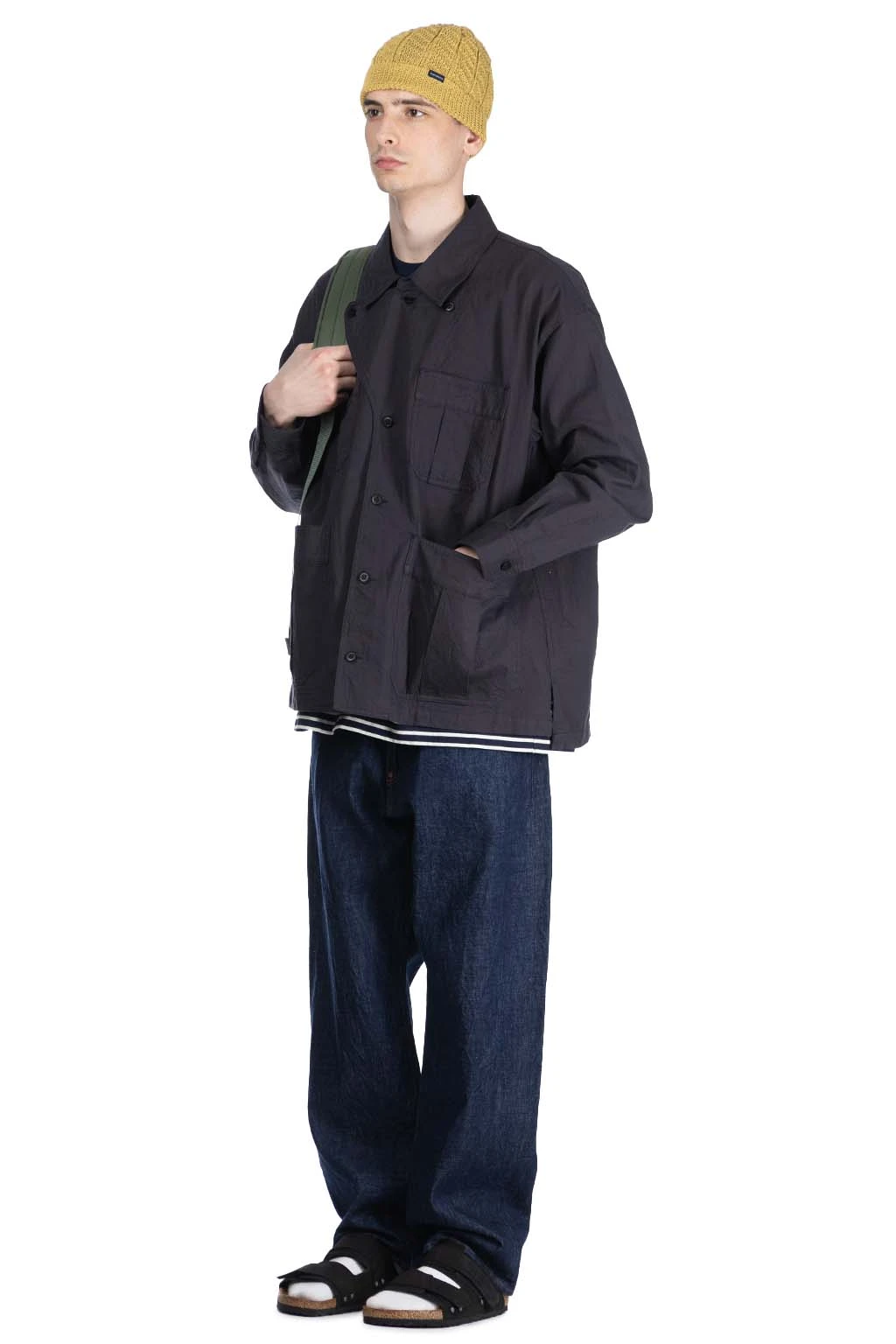 Military Shirt Jacket - Dark Navy 8 Military Shirt Jacket - Dark Navy - Image 8