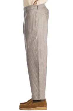 Pegtop Pants - Brown -Lemaire Shop tss Pegtop Pants Brown TT50DP03 2003