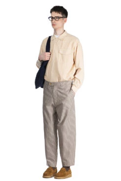 Pegtop Pants - Brown -Lemaire Shop tss Pegtop Pants Brown TT50DP03 2008